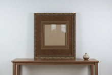 Load image into Gallery viewer, Large Ornate Bronze Tone Frame Wall Art Insert Opening 36x32 Overall 38x42 Decorative Frame
