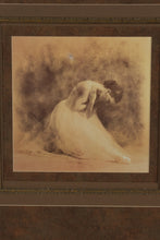 Load image into Gallery viewer, Large Ornate Bronze Tone Frame Wall Art Insert Opening 36x32 Overall 38x42 Decorative Frame
