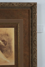 Load image into Gallery viewer, Large Ornate Bronze Tone Frame Wall Art Insert Opening 36x32 Overall 38x42 Decorative Frame
