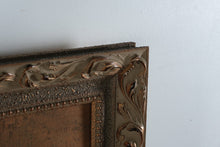 Load image into Gallery viewer, Large Ornate Bronze Tone Frame Wall Art Insert Opening 36x32 Overall 38x42 Decorative Frame
