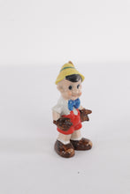 Load image into Gallery viewer, Occupied Japan Pinocchio Figurine – Hand-Painted Porcelain 1940s, 5” Tall
