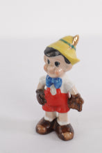 Load image into Gallery viewer, Occupied Japan Pinocchio Figurine – Hand-Painted Porcelain 1940s, 5” Tall
