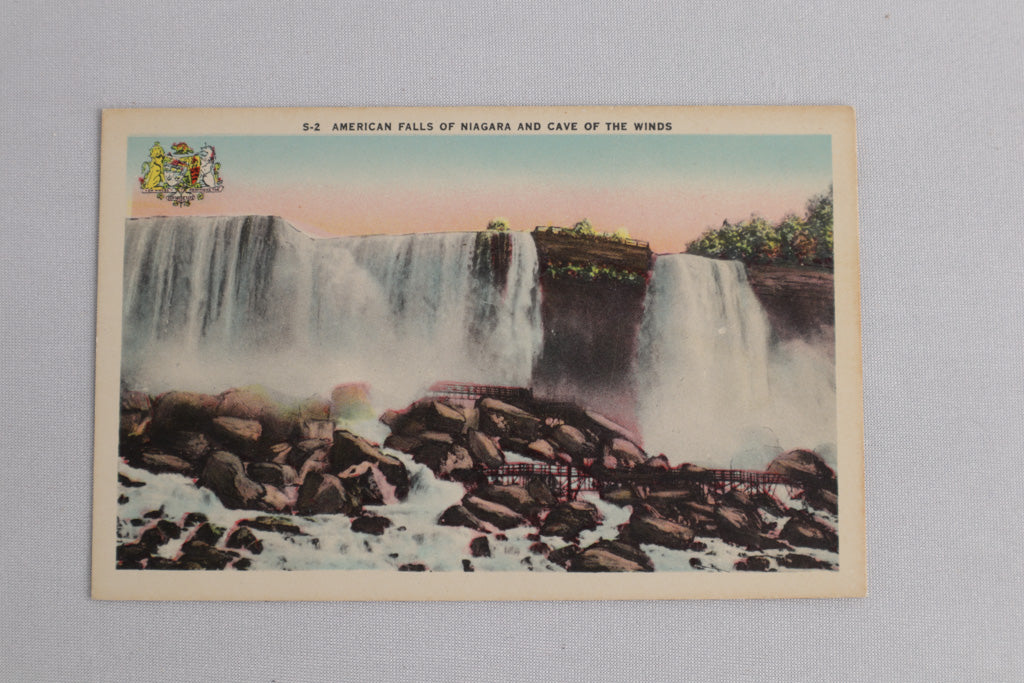 Vintage America Falls of Niagara and Cave of the Winds - Unposted