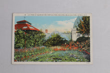 Load image into Gallery viewer, Lily Pond at Aquarium and Horticultural Building, Belle Isle Park, Detroit, MI Postcard - Unposted
