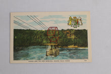 Load image into Gallery viewer, Vintage Spanish Aero Car Over Whirlpool, Niagara Falls, Canada Postcard - Unposted
