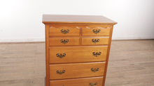 Load and play video in Gallery viewer, Montclair Maple 5-Drawer Chest of Drawers
