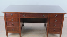 Load and play video in Gallery viewer, Hooker Furniture Traditional Executive Desk with Drop Front Keyboard Drawer
