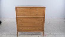 Load and play video in Gallery viewer, Broyhill Premier Forward 70 Mid Century Modern Walnut Chest of Drawers
