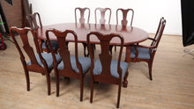 Load and play video in Gallery viewer, Piedmont Queen Anne Dining Set- Berlin Woodworking
