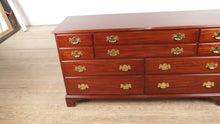 Load and play video in Gallery viewer, Henkel Harris Cherry Chippendale Dresser
