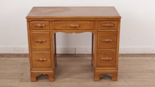 Load and play video in Gallery viewer, Vintage Autumn Maple Desk - Circa 1950&#39;s
