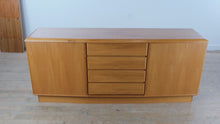 Load and play video in Gallery viewer, Danish Modern Teak Sideboard Nordic Furniture 72 Inch Credenza
