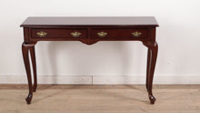 Load and play video in Gallery viewer, Bombay Cherry Queen Anne Console Table
