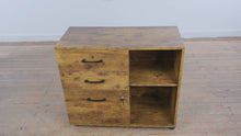 Load and play video in Gallery viewer, Mobile File Cabinet with Locking Drawer and Open Storage Shelf
