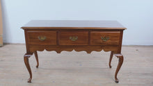 Load and play video in Gallery viewer, Jamestown Sterling Solid Cherry Colonial Buffet Sideboard

