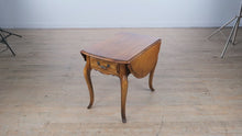 Load and play video in Gallery viewer, Ethan Allen Country French Pembroke Side Table – Drop Leaf Accent Table
