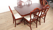 Load and play video in Gallery viewer, Chatham Court Double Pedestal Dining Set - Drexel
