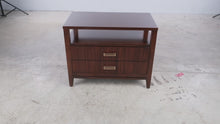 Load and play video in Gallery viewer, Lexington Perry Two-Drawer Bedside Chest Nightstand
