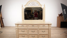 Load and play video in Gallery viewer, Pickled Oak Costa Dresser by Thomasville
