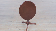 Load and play video in Gallery viewer, Bombay Company Medium Cherry Oval Tilt Top Accent Table
