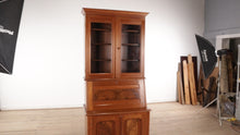 Load and play video in Gallery viewer, 19th Century Secretary with Upper Bookcase
