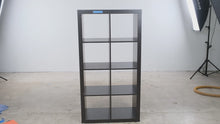 Load and play video in Gallery viewer, Grey 8-Cube Storage Bookcase and Display Shelf
