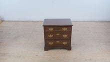 Load and play video in Gallery viewer, Pennsylvania House Solid Cherry 3-Drawer Nightstand
