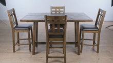 Load and play video in Gallery viewer, Saranac Counter Height Dining Set – Includes 6 Chairs - Online Exclusive
