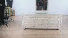 Load and play video in Gallery viewer, Henry Link Wicker Dresser with Mirror – Lexington Furniture
