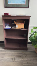 Load and play video in Gallery viewer, Simple Laminate Bookcase – 51&quot; Tall
