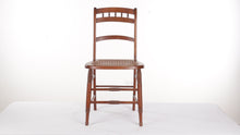 Load and play video in Gallery viewer, Hand Caned Chair with Spun Details
