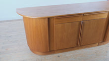 Load and play video in Gallery viewer, Danish Modern Teak Credenza Sideboard by Lysgaard Mobler
