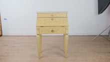 Load and play video in Gallery viewer, Carolyn Kinder Painted Secretary Desk with Drop Front and Interior Compartments
