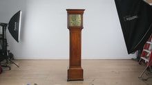 Load and play video in Gallery viewer, 18th Century Scottish Mahogany Longcase Clock by Samuel Brown of Edinburgh
