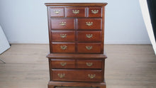 Load and play video in Gallery viewer, Chippendale Chest on Chest – American Drew
