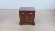 Load and play video in Gallery viewer, Pennsylvania House Solid Cherry Nightstand Cabinet
