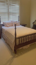 Load and play video in Gallery viewer, Old Mill Cherry Jenny Lind Full Size Bed
