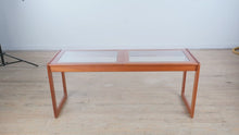 Load and play video in Gallery viewer, Mid-Century Modern Danish Teak Console Table by Komfort – Made in Denmark
