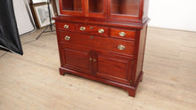 Load and play video in Gallery viewer, Craftique Heirloom Mahogany China Cabinet
