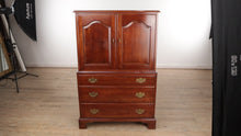 Load and play video in Gallery viewer, Henkel Harris Wild Cherry Armoire / Gentleman&#39;s Chest
