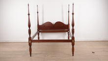 Load and play video in Gallery viewer, 19th Century Pine 3/4 Poster Bed
