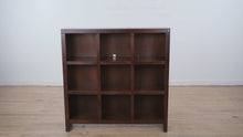 Load and play video in Gallery viewer, Cherry 9-Cube Bookcase – Versatile Storage &amp; Display
