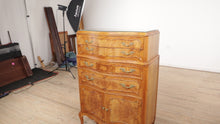 Load and play video in Gallery viewer, French Satinwood Chest of Drawers with Lower Cabinet
