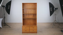 Load and play video in Gallery viewer, Domino Mobler Danish Bookcase with Lower Drawers
