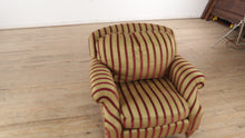 Load and play video in Gallery viewer, Striped Arm Chair by Sherrill
