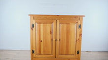 Load and play video in Gallery viewer, Country Cottage Pine Wardrobe with Three Drawers
