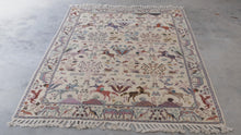 Load and play video in Gallery viewer, Moroccan Rug - 5 x 7
