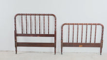 Load and play video in Gallery viewer, Kindel Grand Rapids Jenny Lind Style Twin Headboard and Footboard
