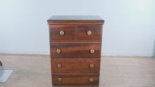 Load and play video in Gallery viewer, Solid Wood Cherry 4 Drawer Chest of Drawers
