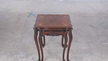 Load and play video in Gallery viewer, Pair of French Provincial Style Inlaid Nesting Tables

